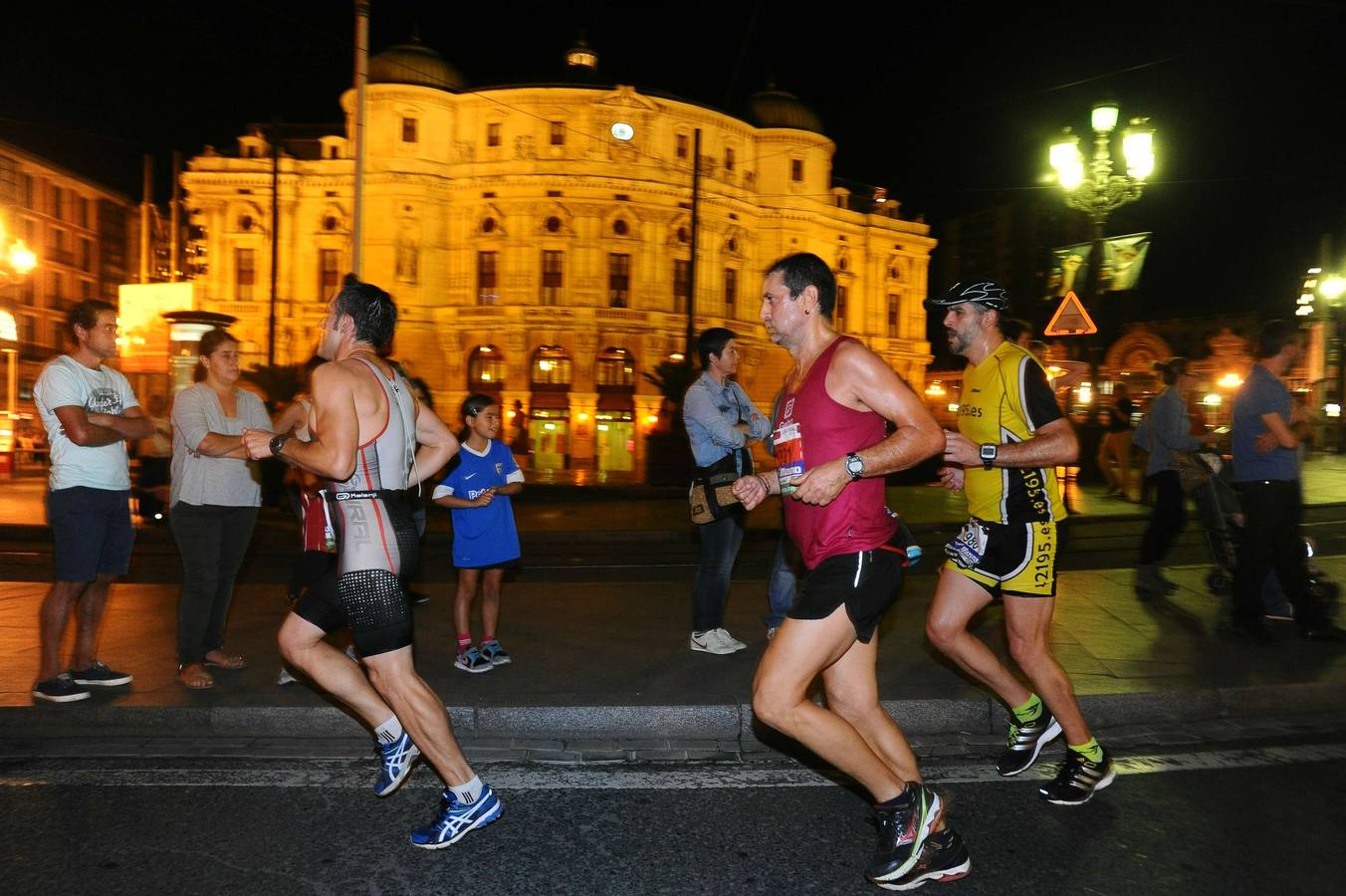 De maratón por Bilbao a la luz de las estrellas