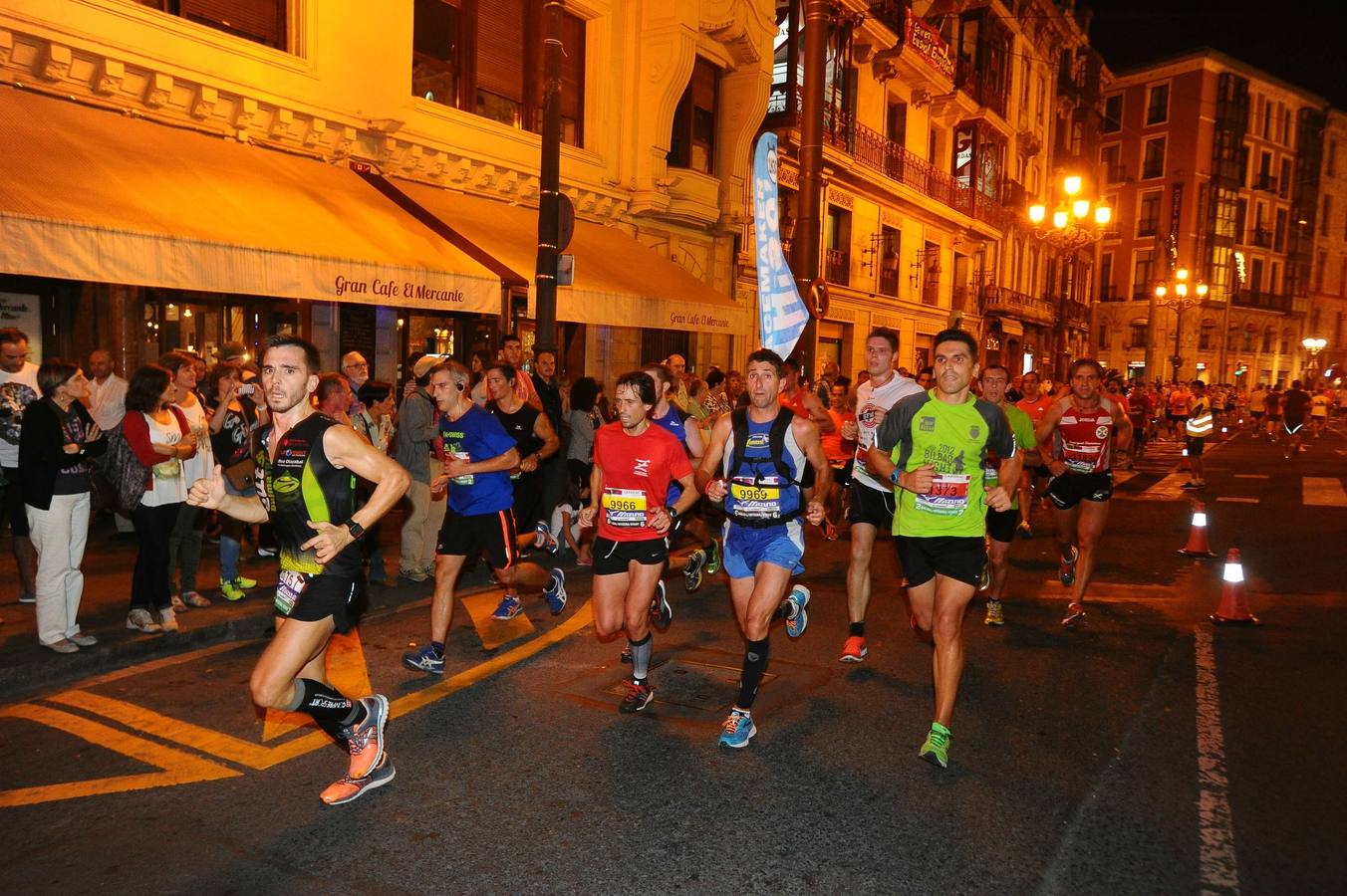 De maratón por Bilbao a la luz de las estrellas
