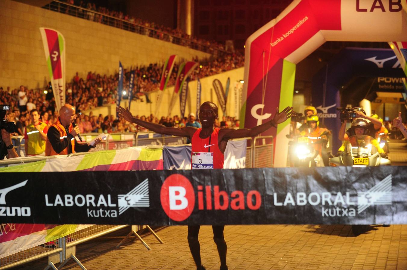De maratón por Bilbao a la luz de las estrellas