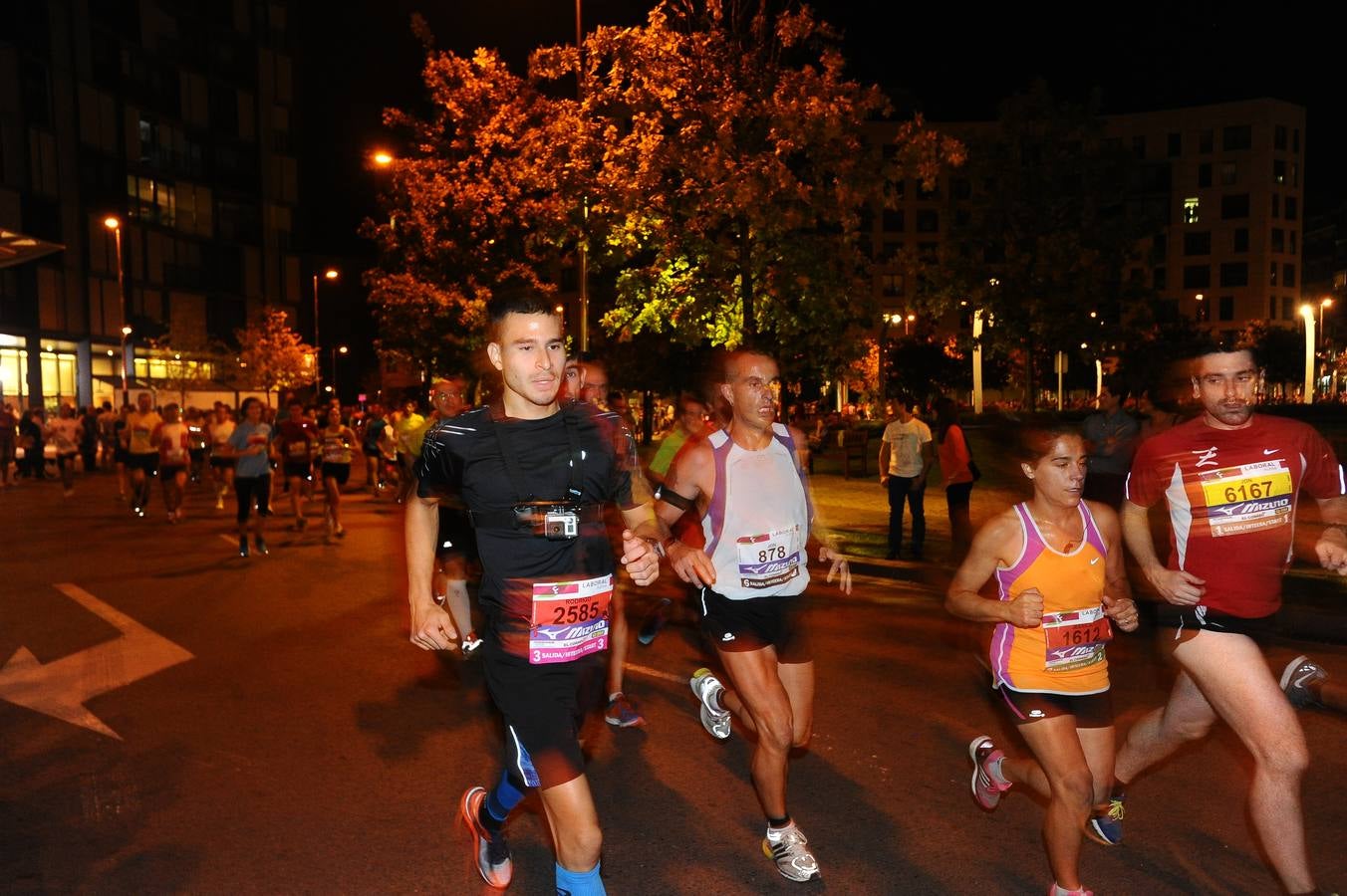De maratón por Bilbao a la luz de las estrellas