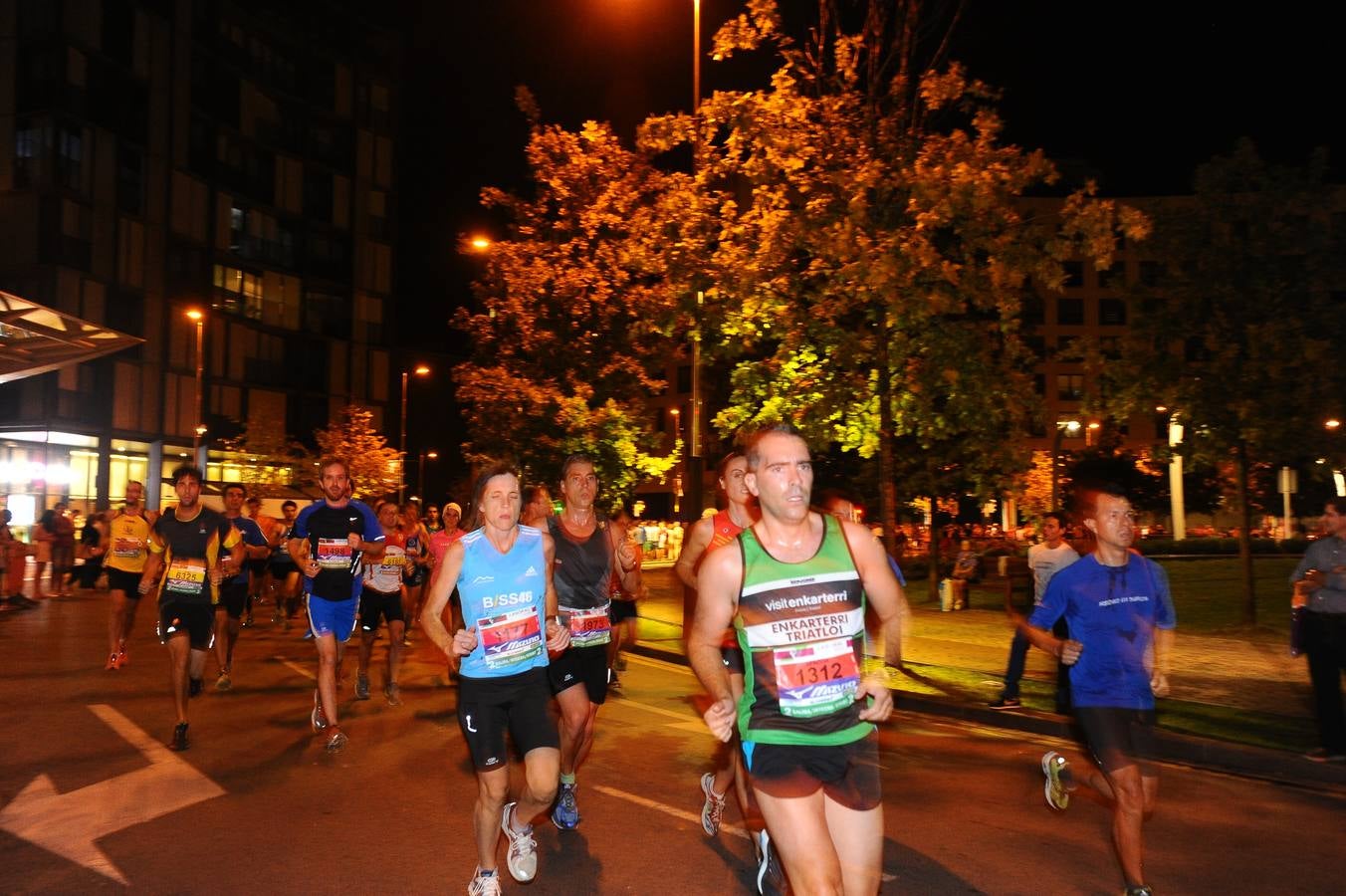 De maratón por Bilbao a la luz de las estrellas