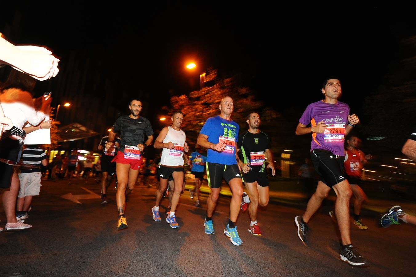 De maratón por Bilbao a la luz de las estrellas