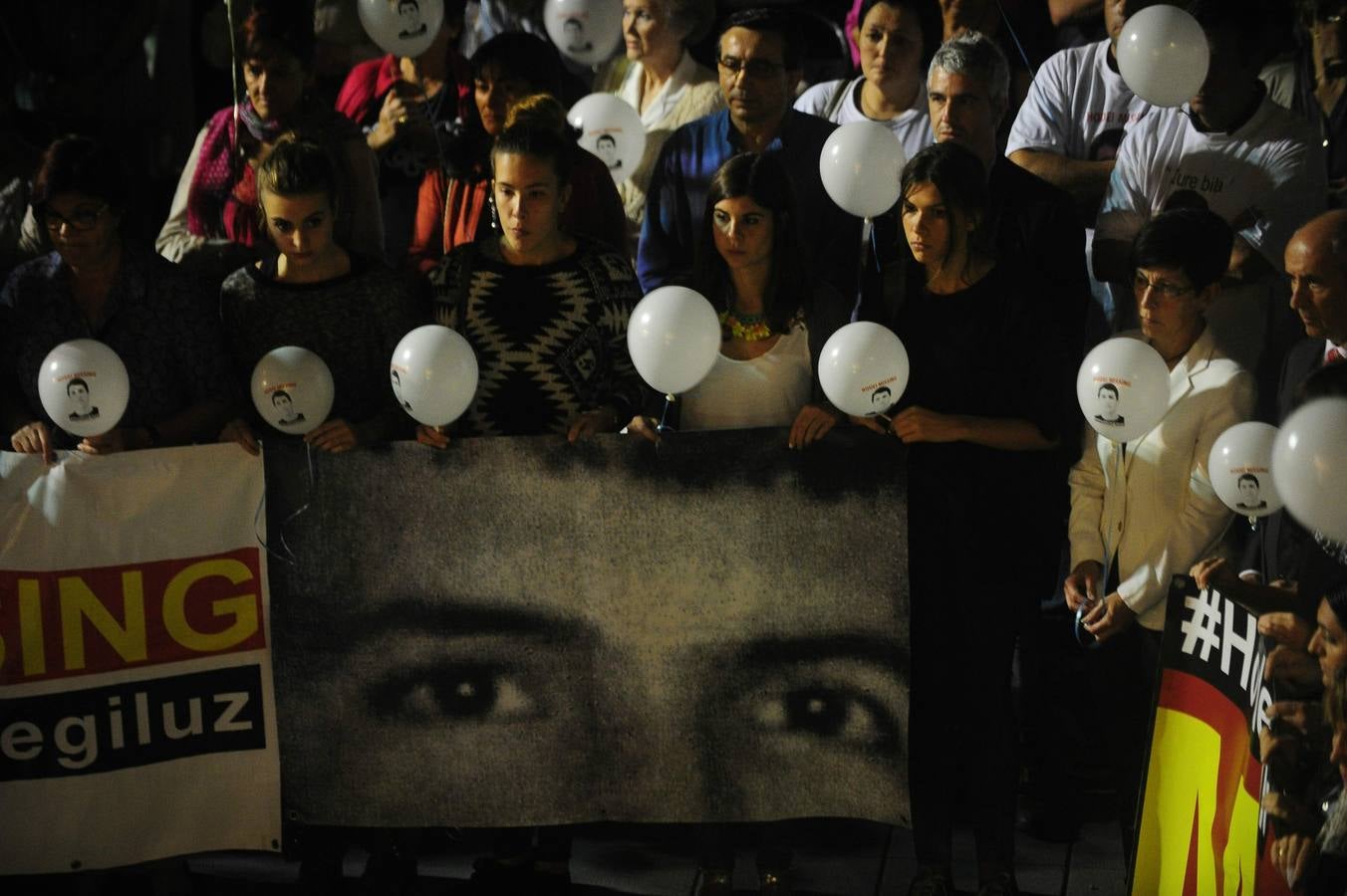 Unas mil personas recuerdan a Hodei en la última concentración en su memoria