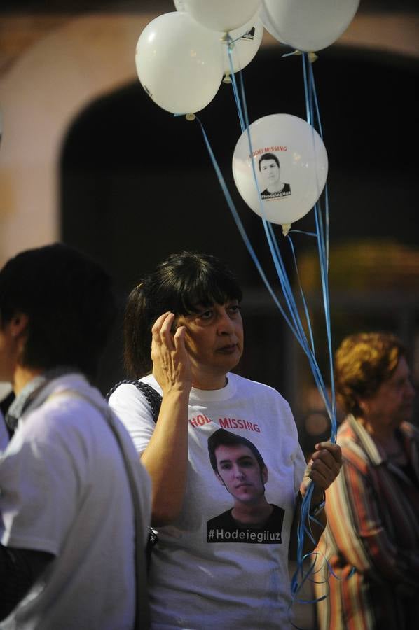 Unas mil personas recuerdan a Hodei en la última concentración en su memoria
