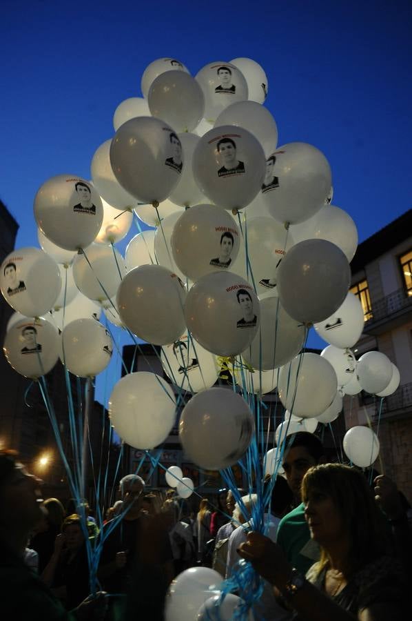 Unas mil personas recuerdan a Hodei en la última concentración en su memoria