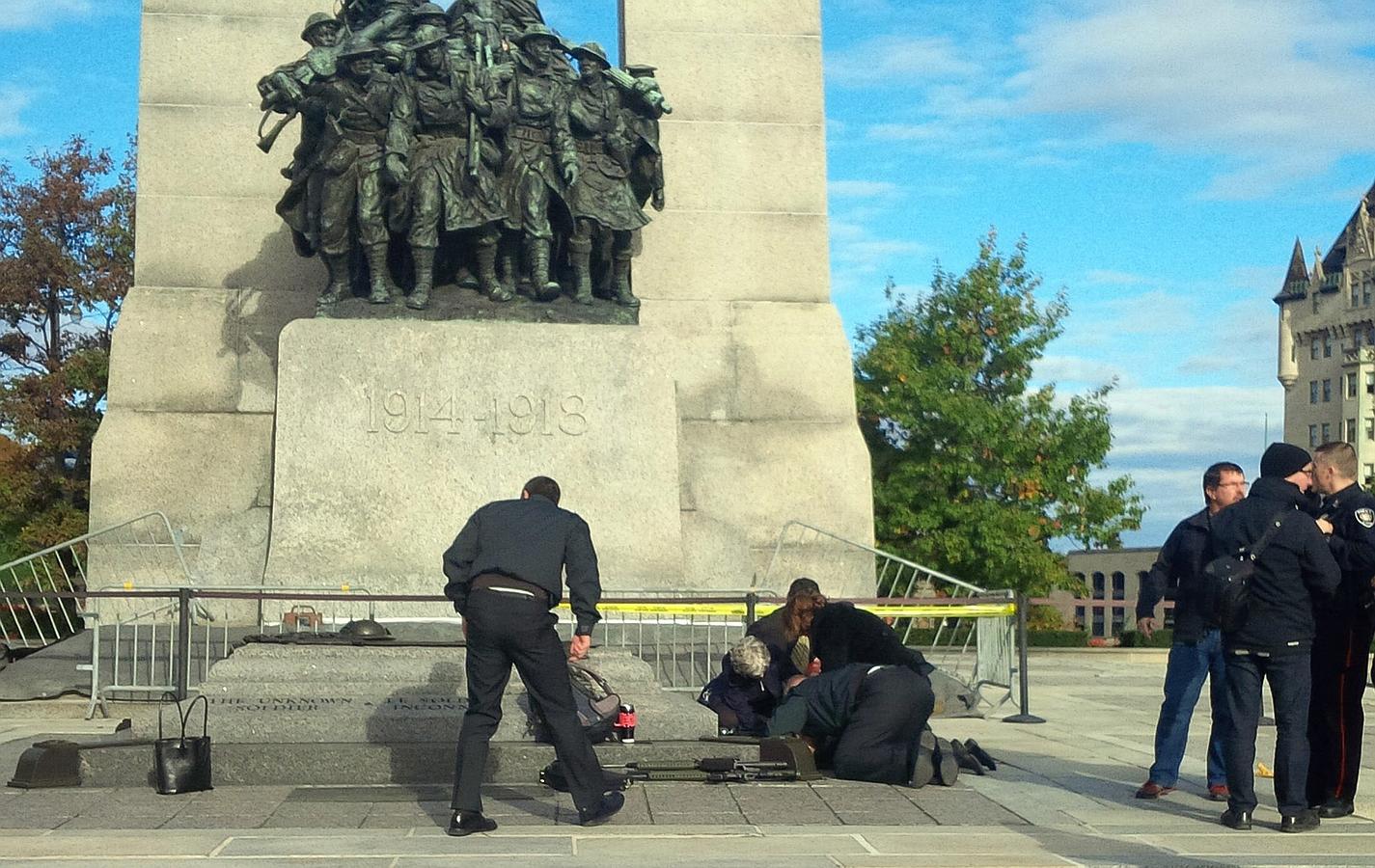 Alerta en Ottawa tras un tiroteo frente al parlamento