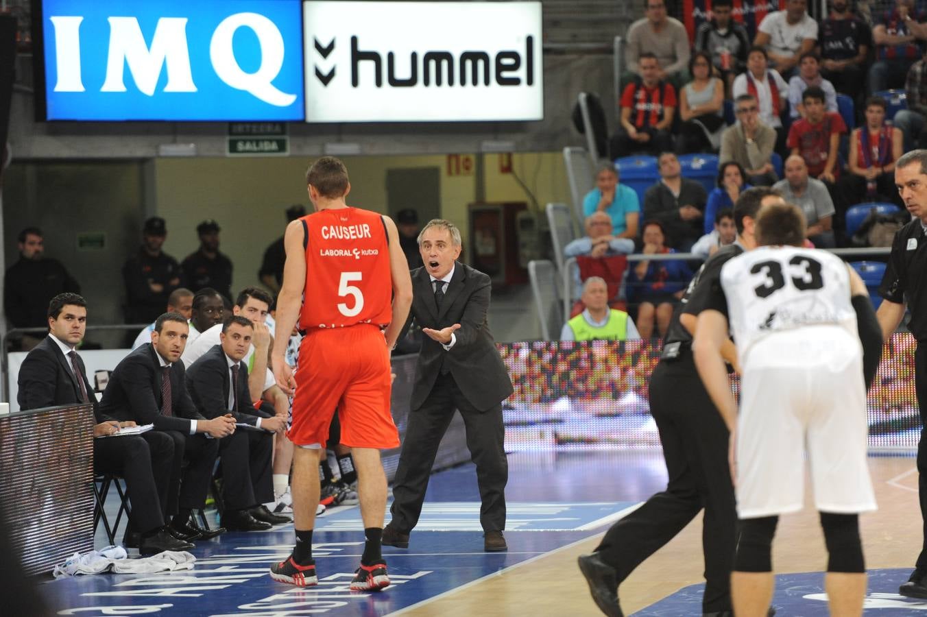 Las mejores imágenes del partido Laboral Kutxa-Bilbao Basket