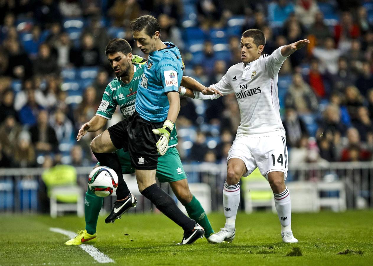 El Madrid golea al Cornellà