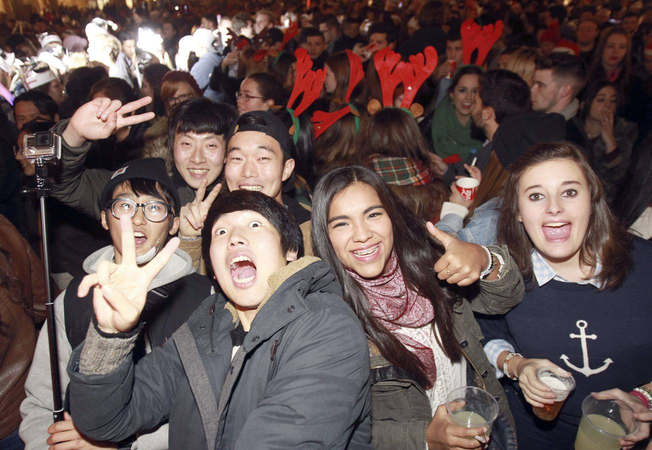 Más de 45.000 personas celebran la &#039;Nochevieja&#039; de Salamanca