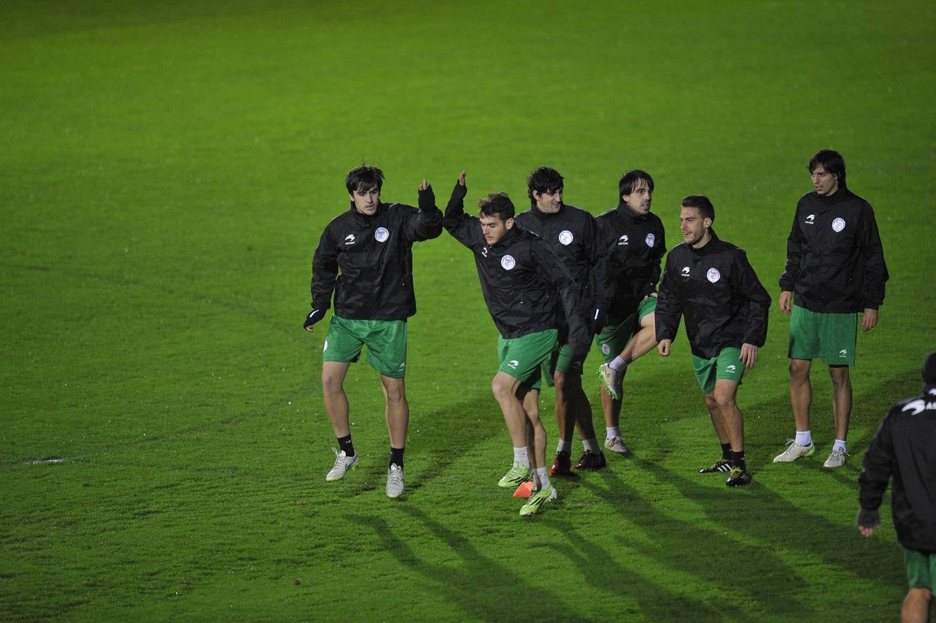 Las mejores imágenes del entreno de la Euskal Selekzioa