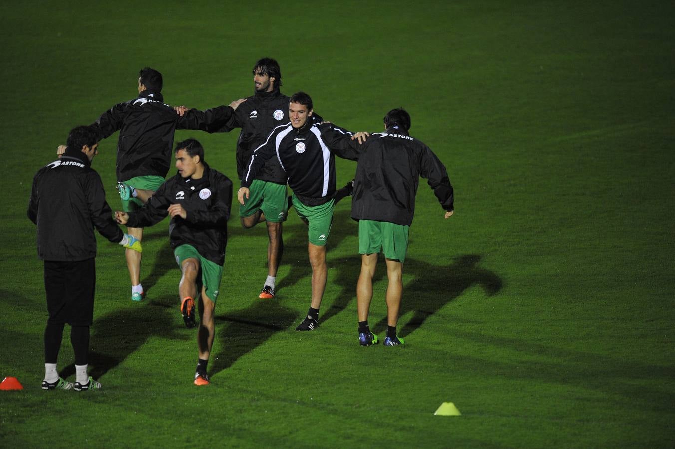 Las mejores imágenes del entreno de la Euskal Selekzioa