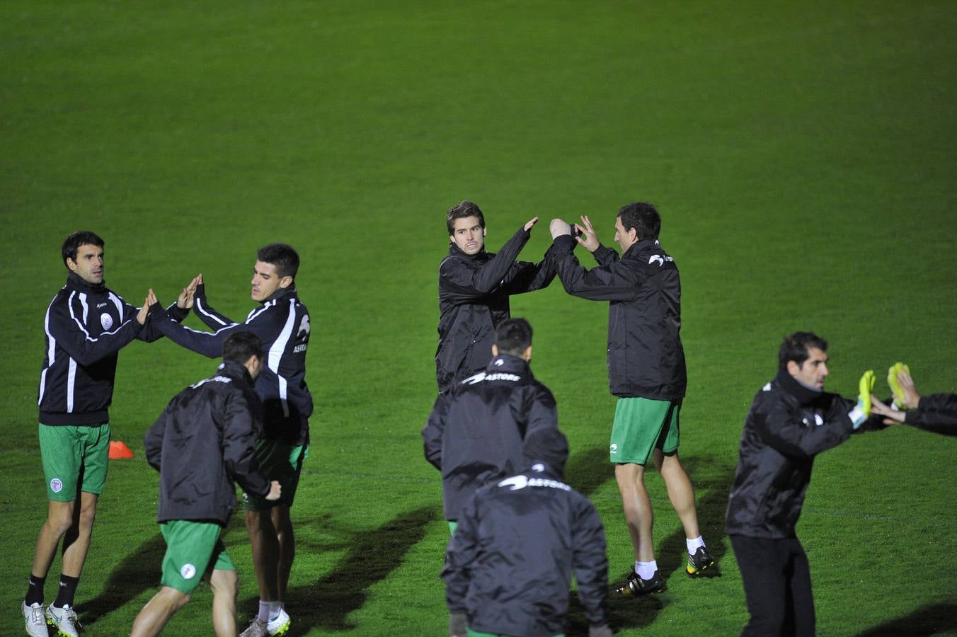 Las mejores imágenes del entreno de la Euskal Selekzioa