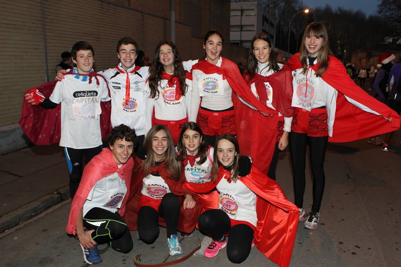 Fiesta y deportes en la San Silvestre de Vitoria