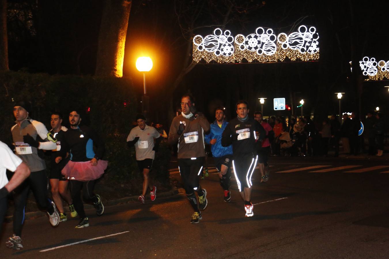 Fiesta y deportes en la San Silvestre de Vitoria
