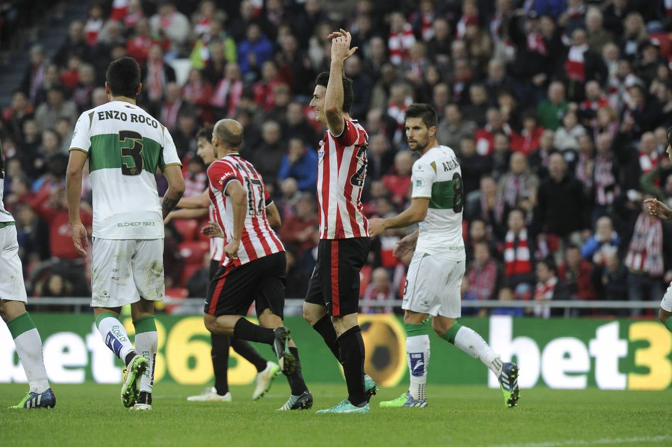 Todas las fotos del partido del Athletic frente al Elche