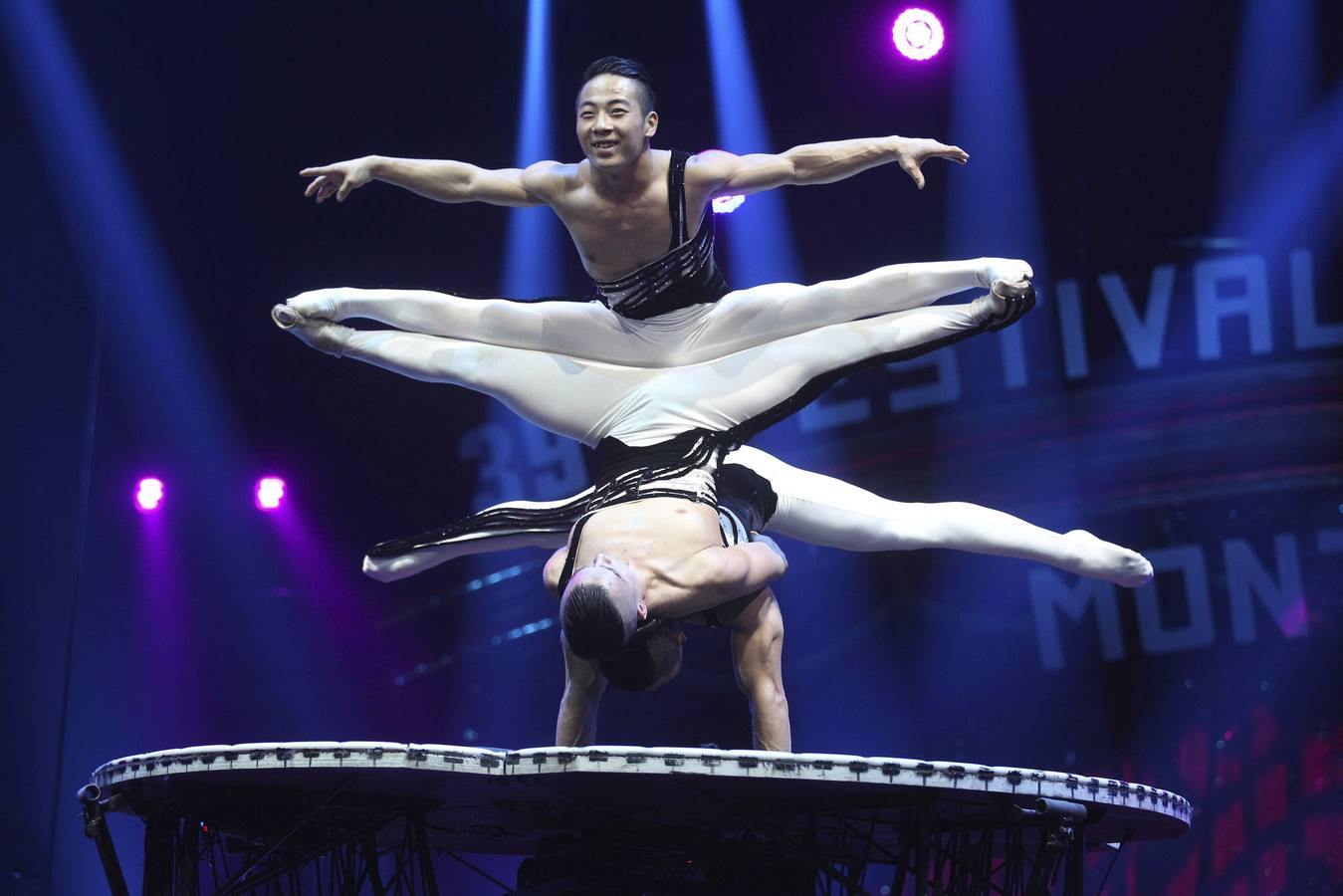 Los elefantes, las estrellas del Festival Internacional de Circo de Montecarlo