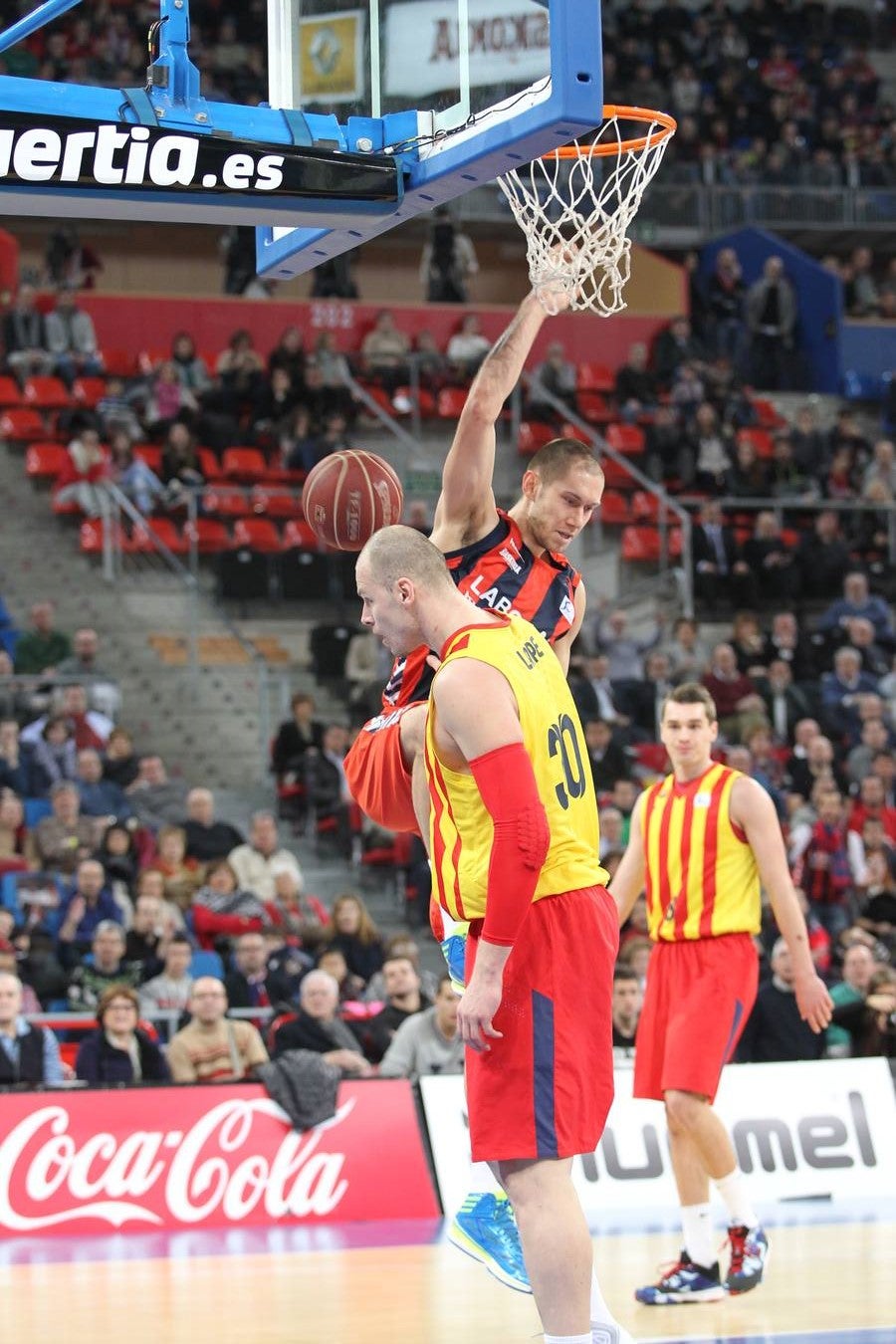 Baskonia - Barcelona en imágenes