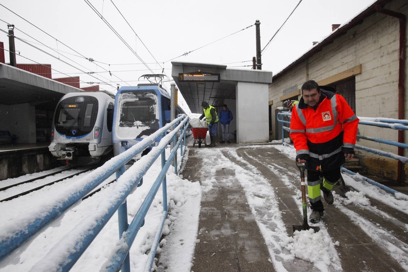 Tren desde Gernika a Amorebieta.. 