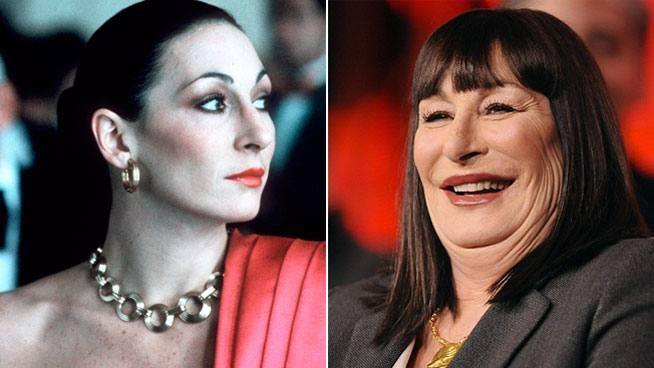 Anjelica Huston, antes y después de operarse.. 