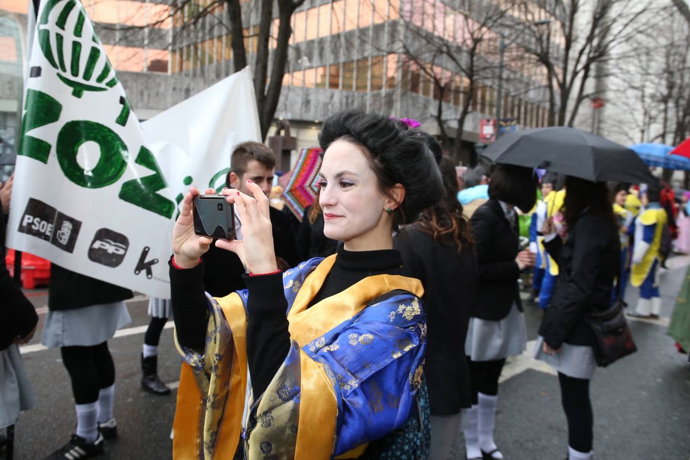 Bilbao se sumerge en los carnavales