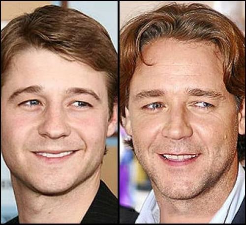 Ben Mckenzie y Russell Crowe.