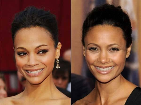 Zoë Saldana y Thandie Newton.