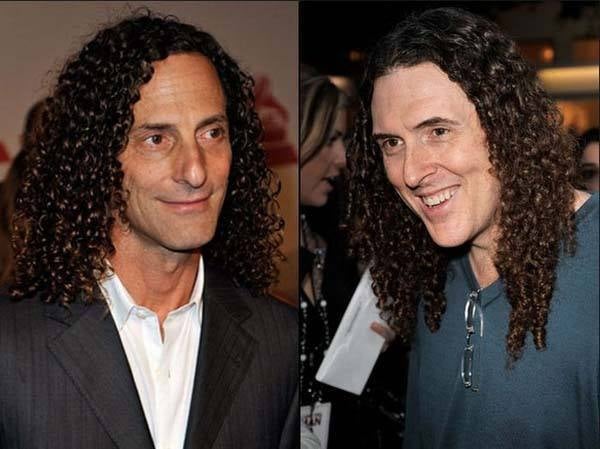 Kenny G y Weird Al.