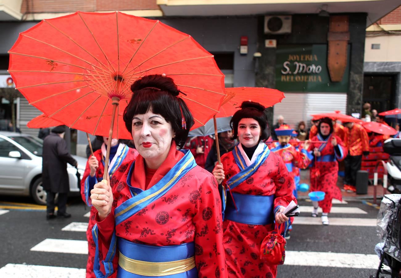 Santutxu se pinta la cara por carnaval