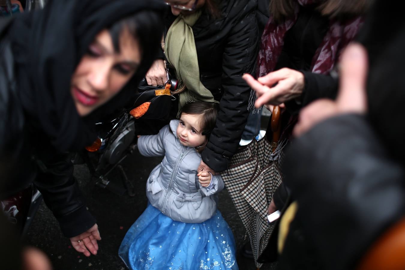 Santutxu se pinta la cara por carnaval