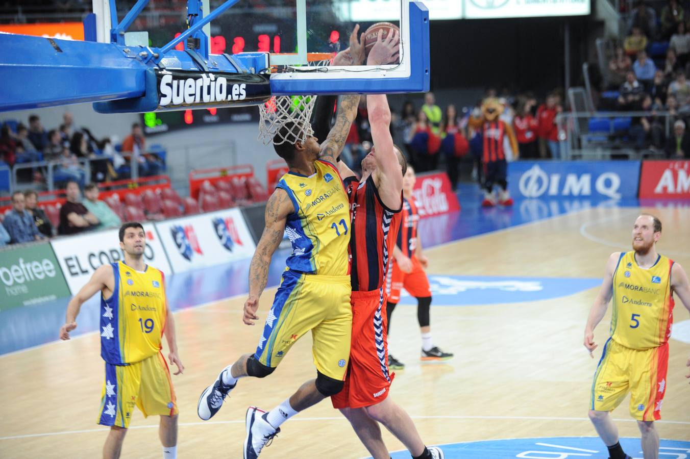 Baskonia-Andorra, en imágenes