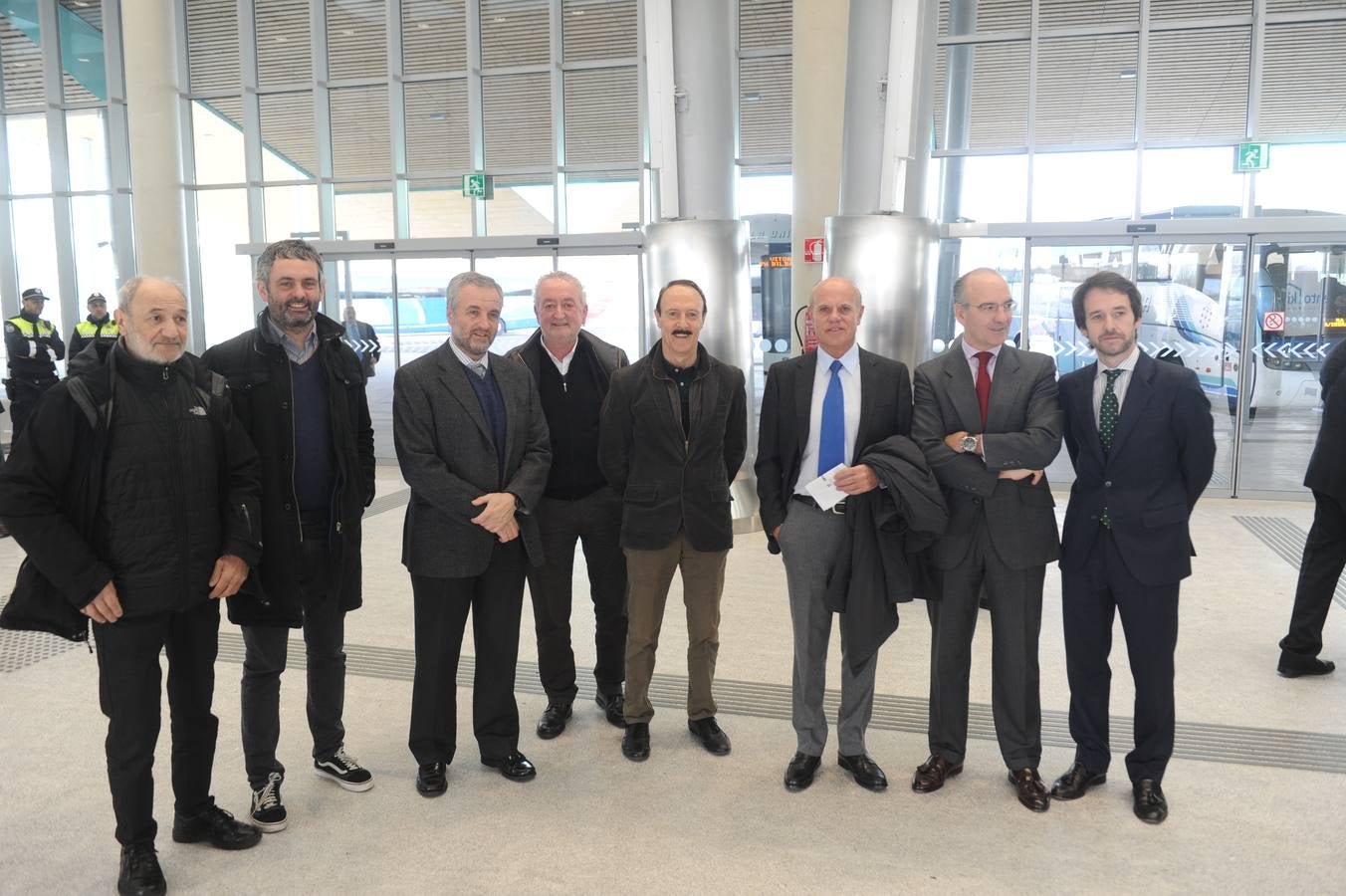 Acto inaugural de la nueva estación de autobuses de Vitoria