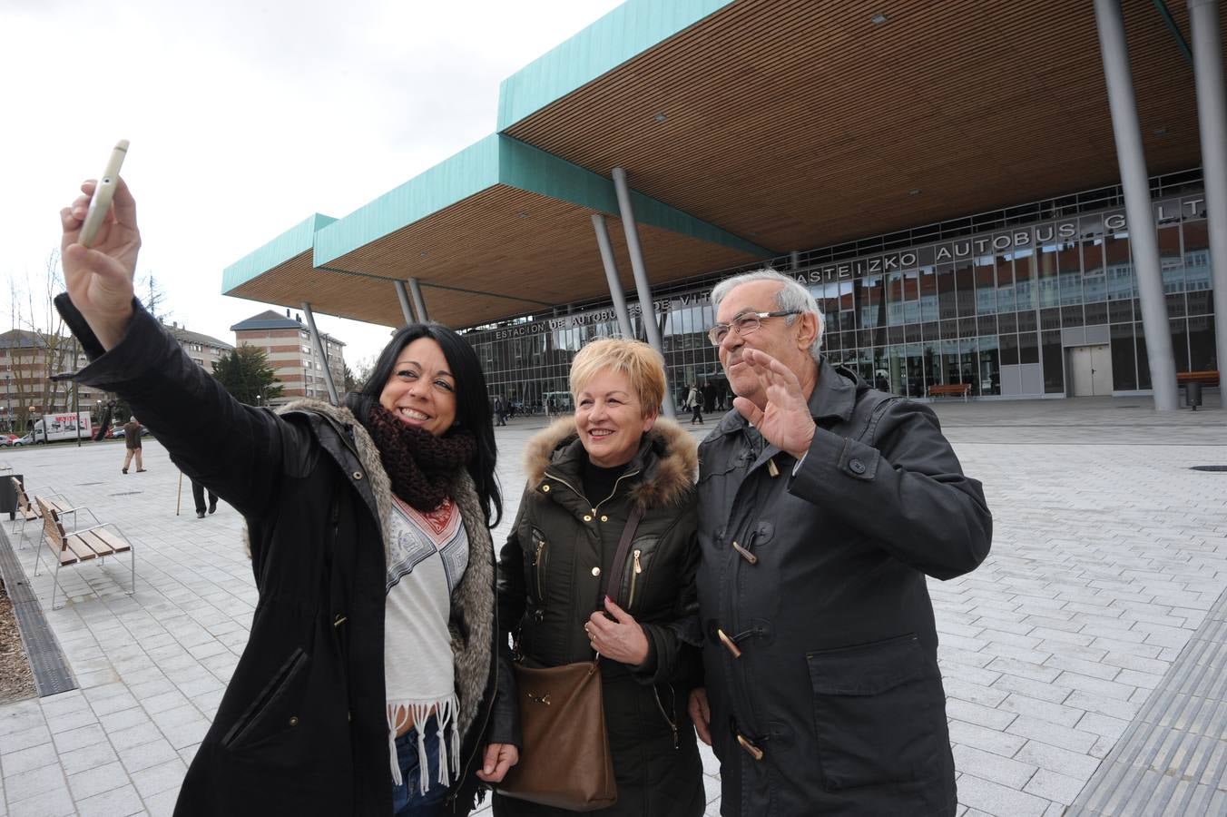 Expectación en la jornada de puertas abiertas de la nueva estación de autobuses