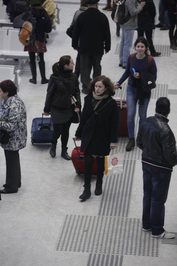 Primer día de la nueva estación de autobuses de Vitoria