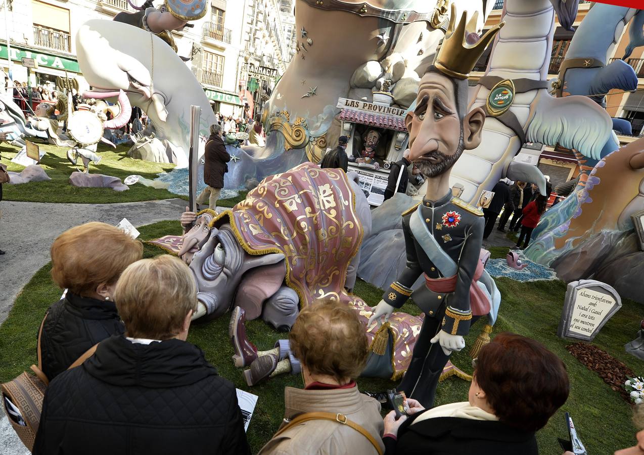 Espectacularidad e ingenio en las Fallas