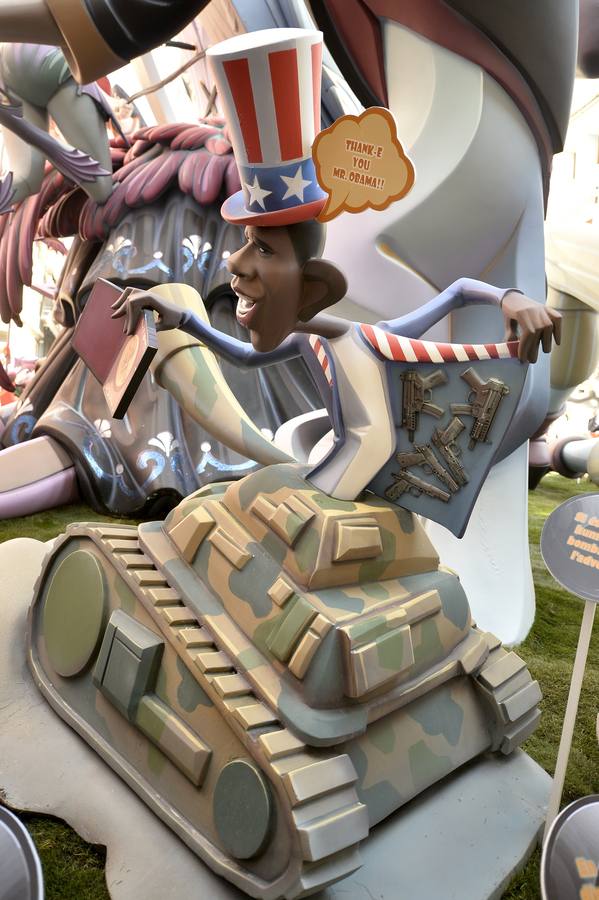 Las Fallas de Valencia, antes de la &#039;cremà&#039;