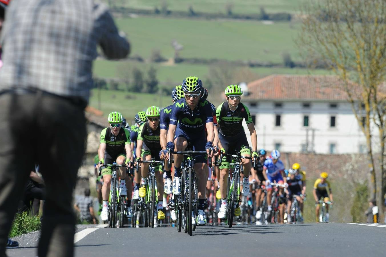 Un plante de cinco minutos para denunciar las caídas de ayer