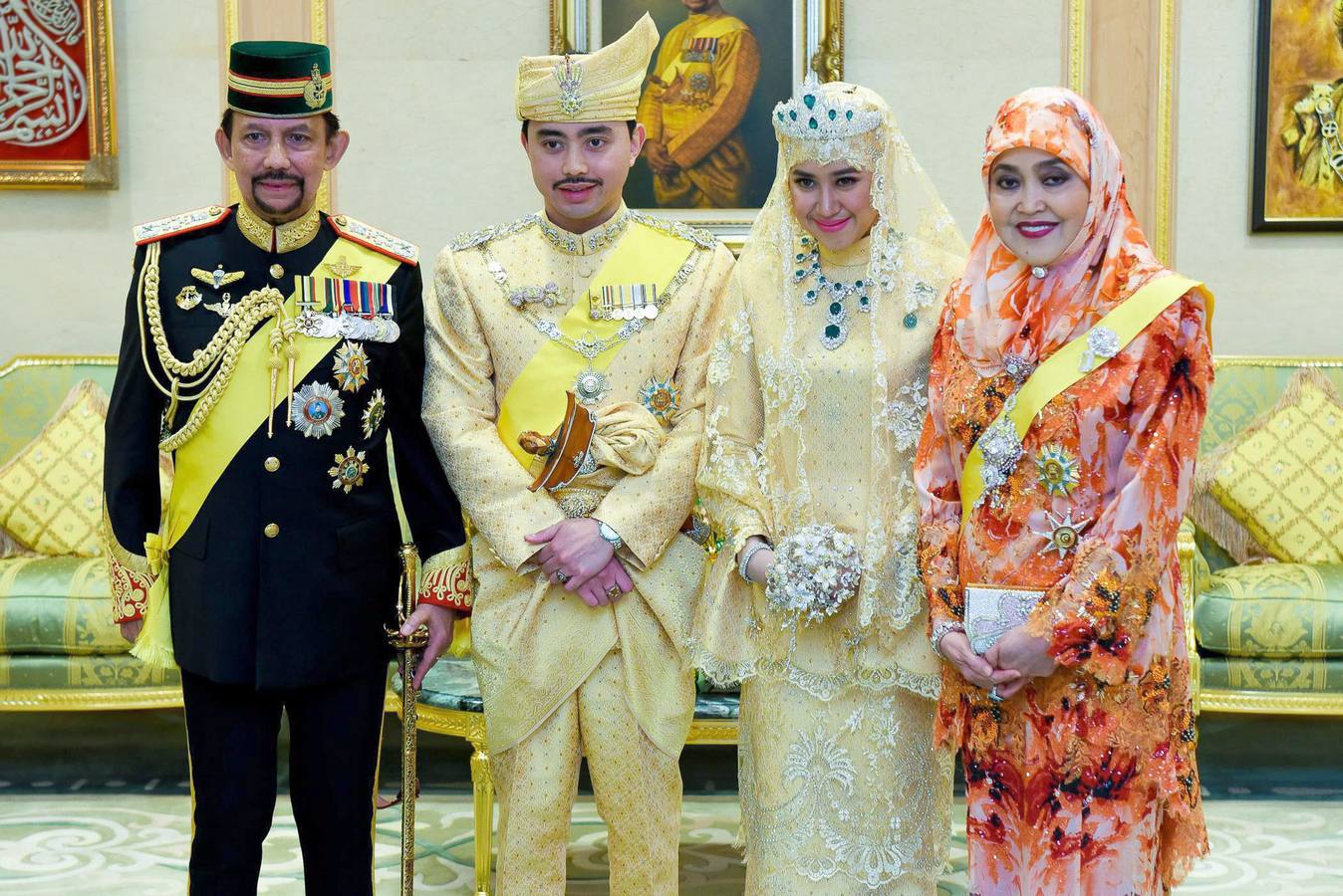 La boda del hijo del Sultán de Brunéi