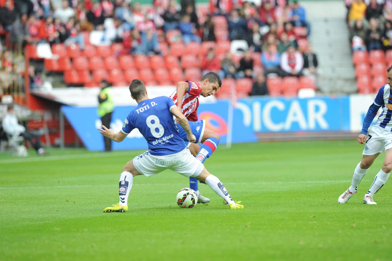 Sporting-Alavés, en imágenes