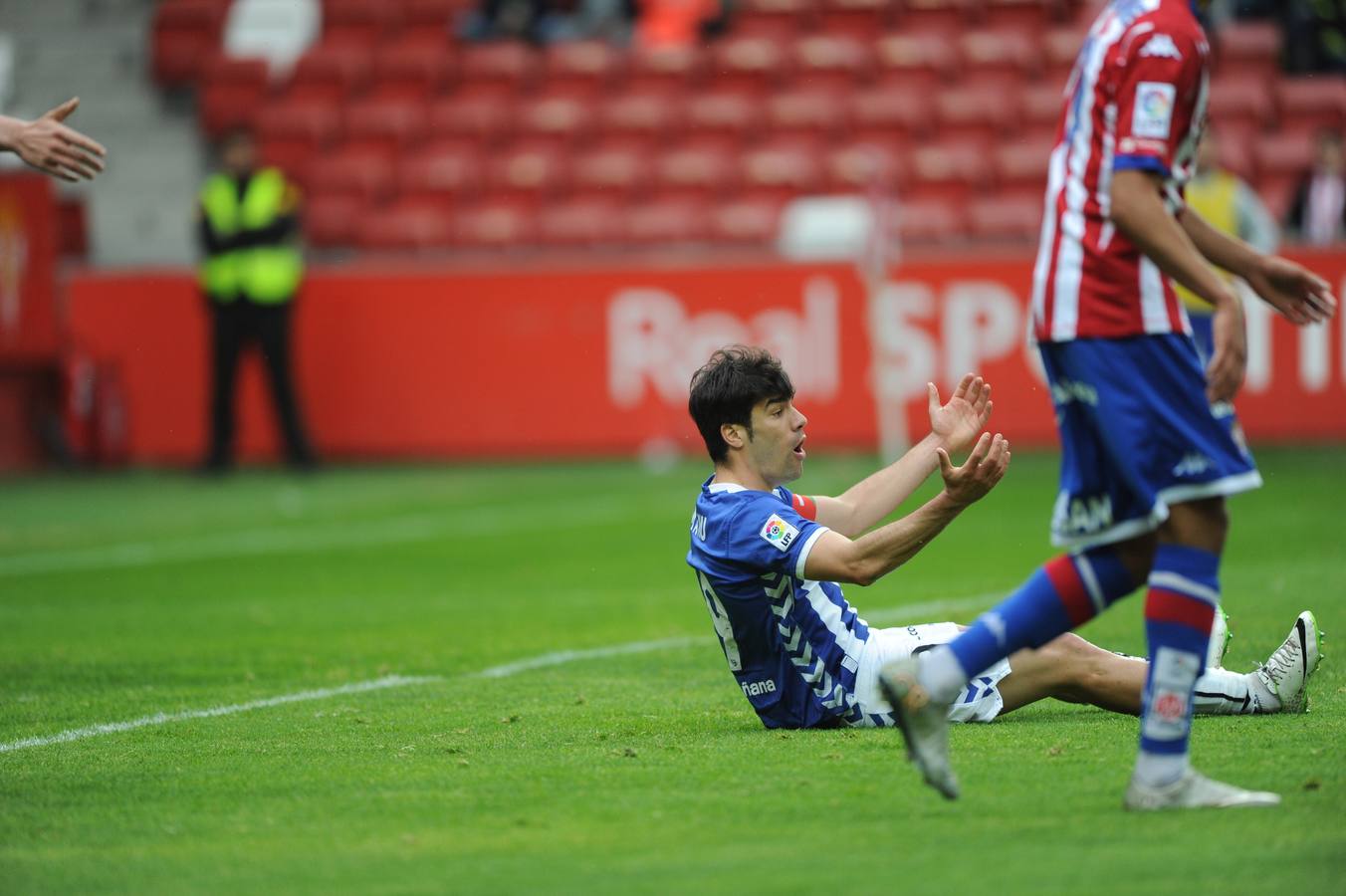 Sporting-Alavés, en imágenes