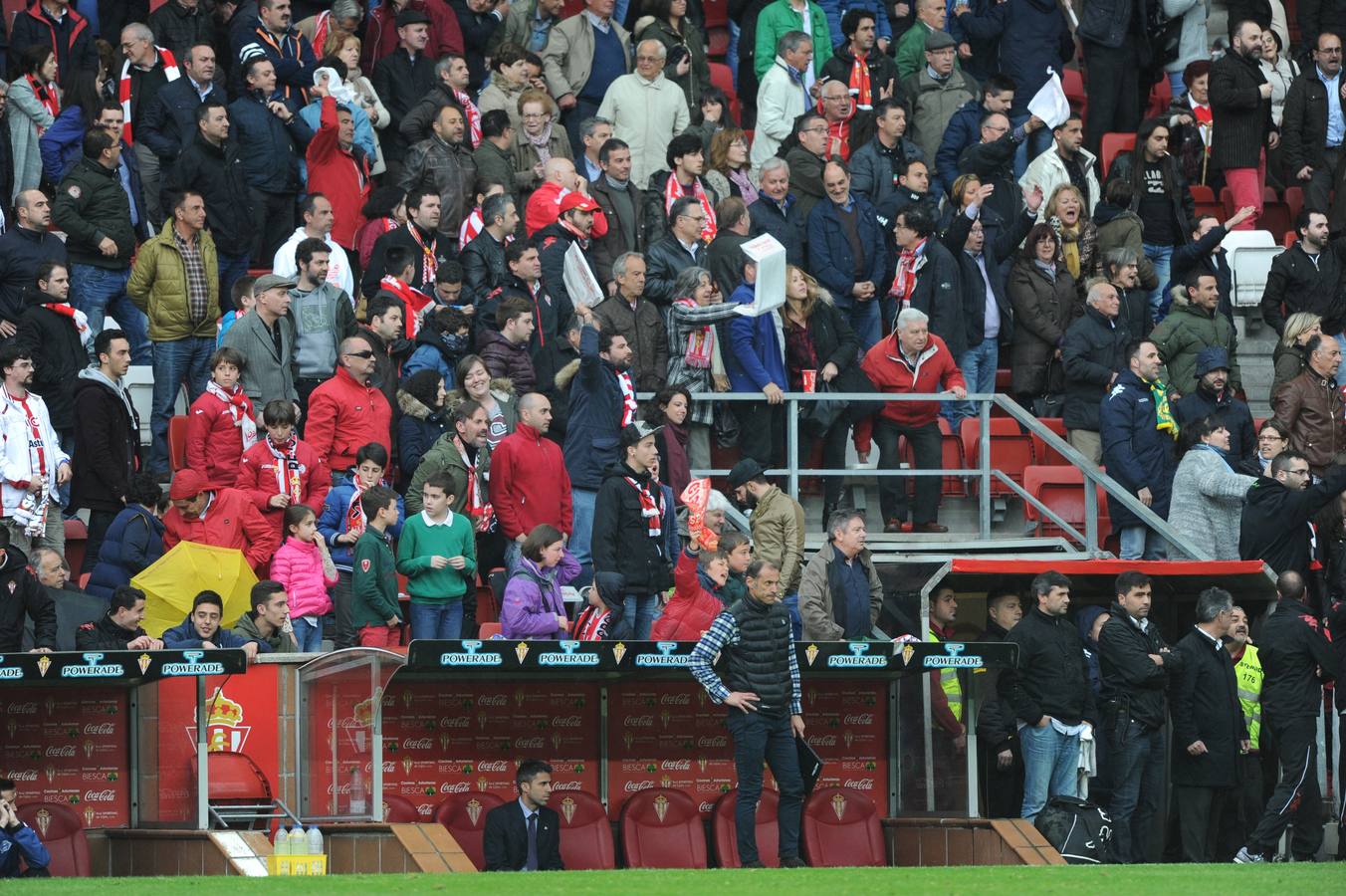 Sporting-Alavés, en imágenes