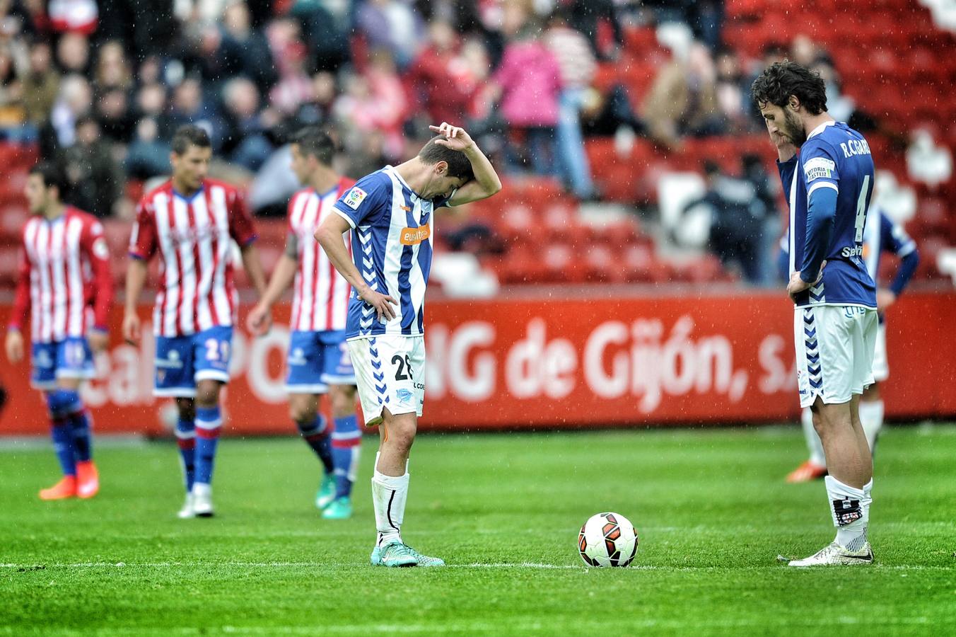 Sporting-Alavés, en imágenes