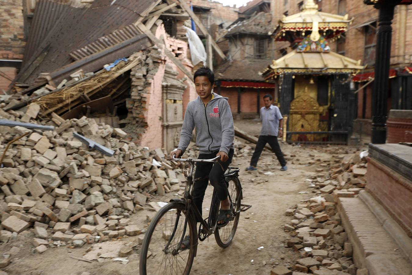 La devastación en Nepal