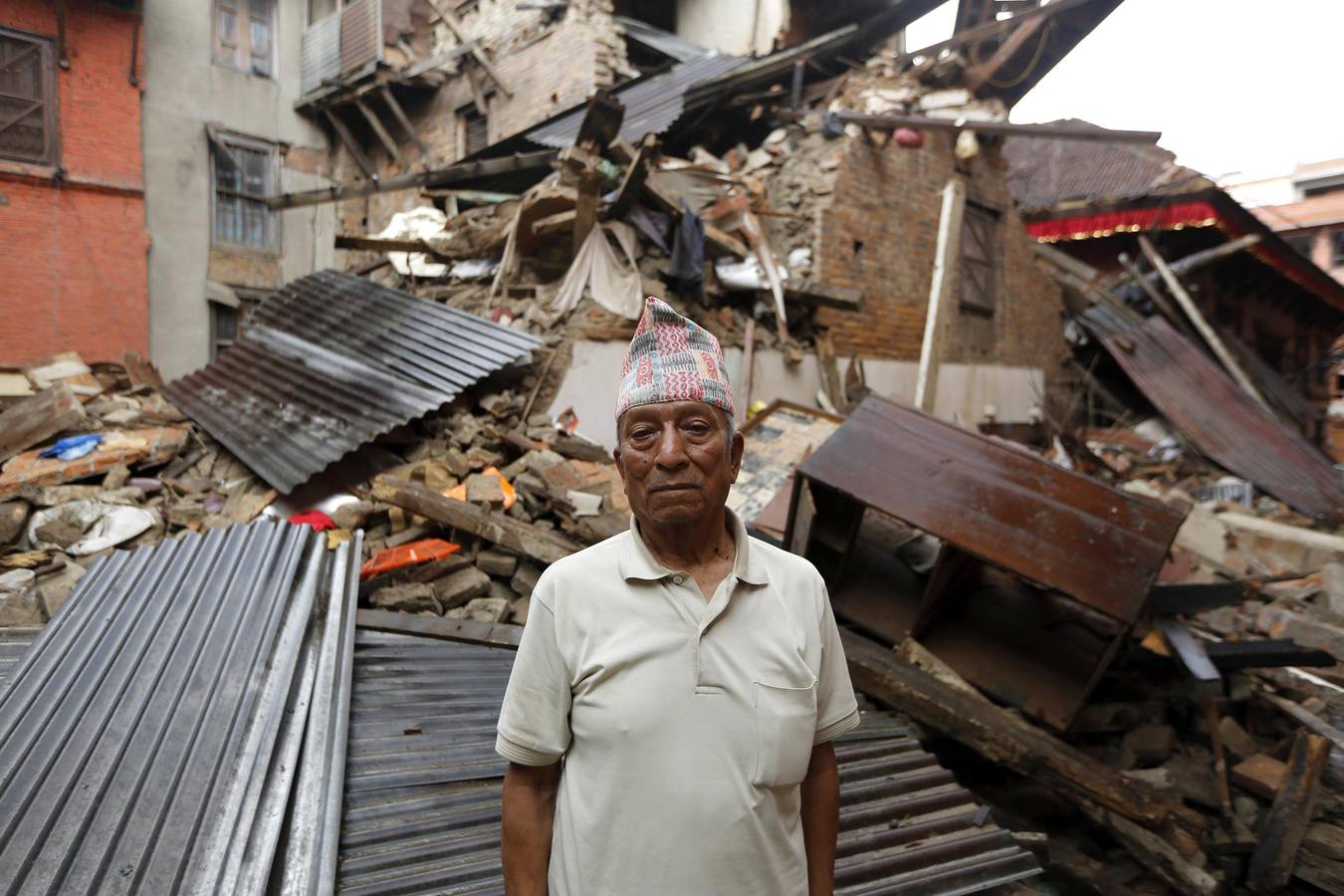 La devastación en Nepal