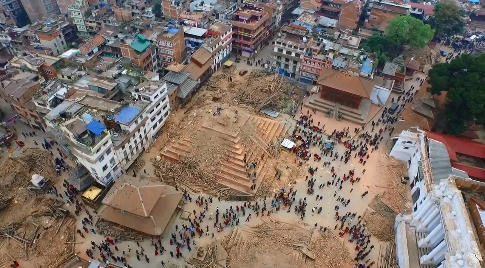 La devastación en Nepal