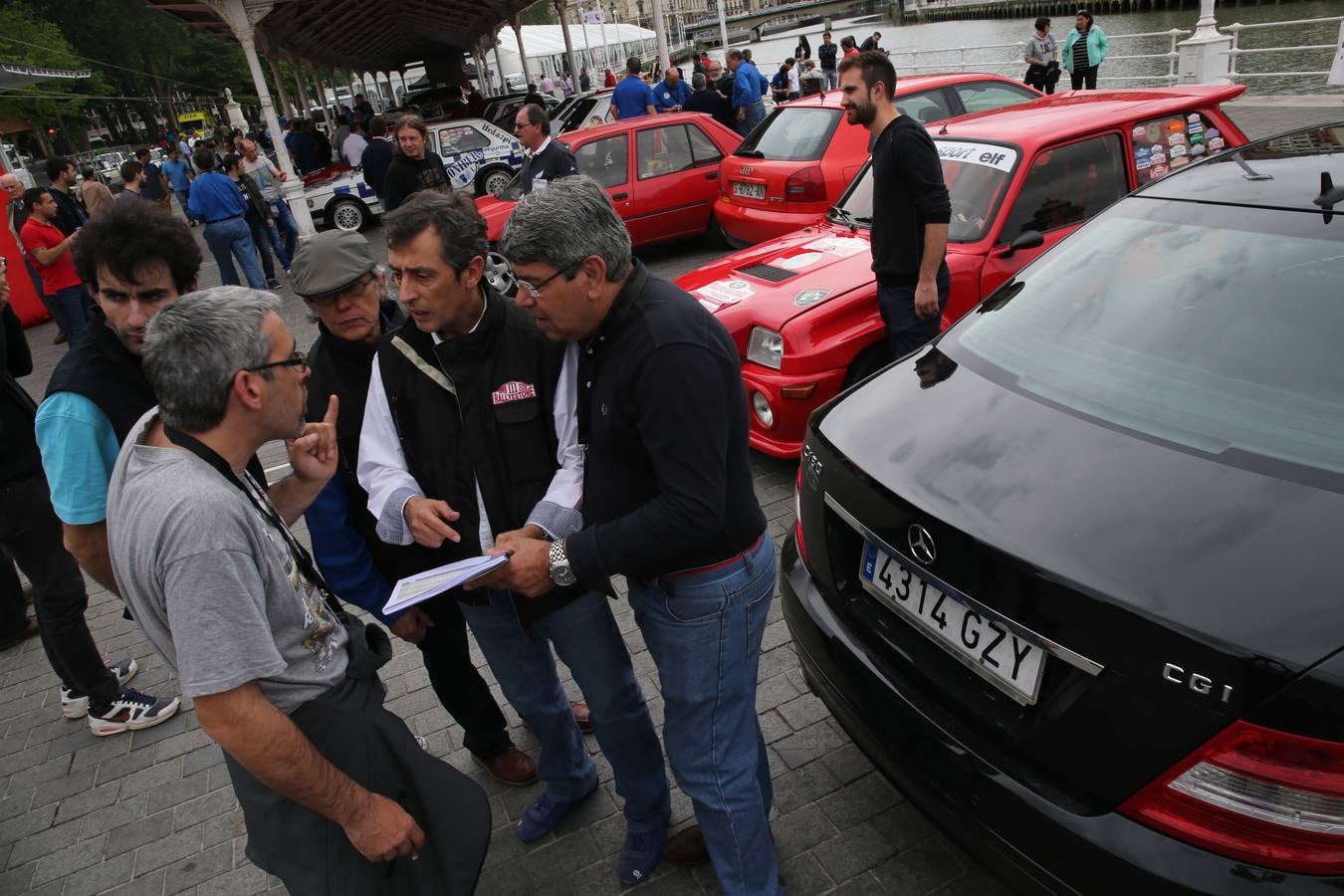 Cerca de 50 coches clásicos compiten en el Rallyestone