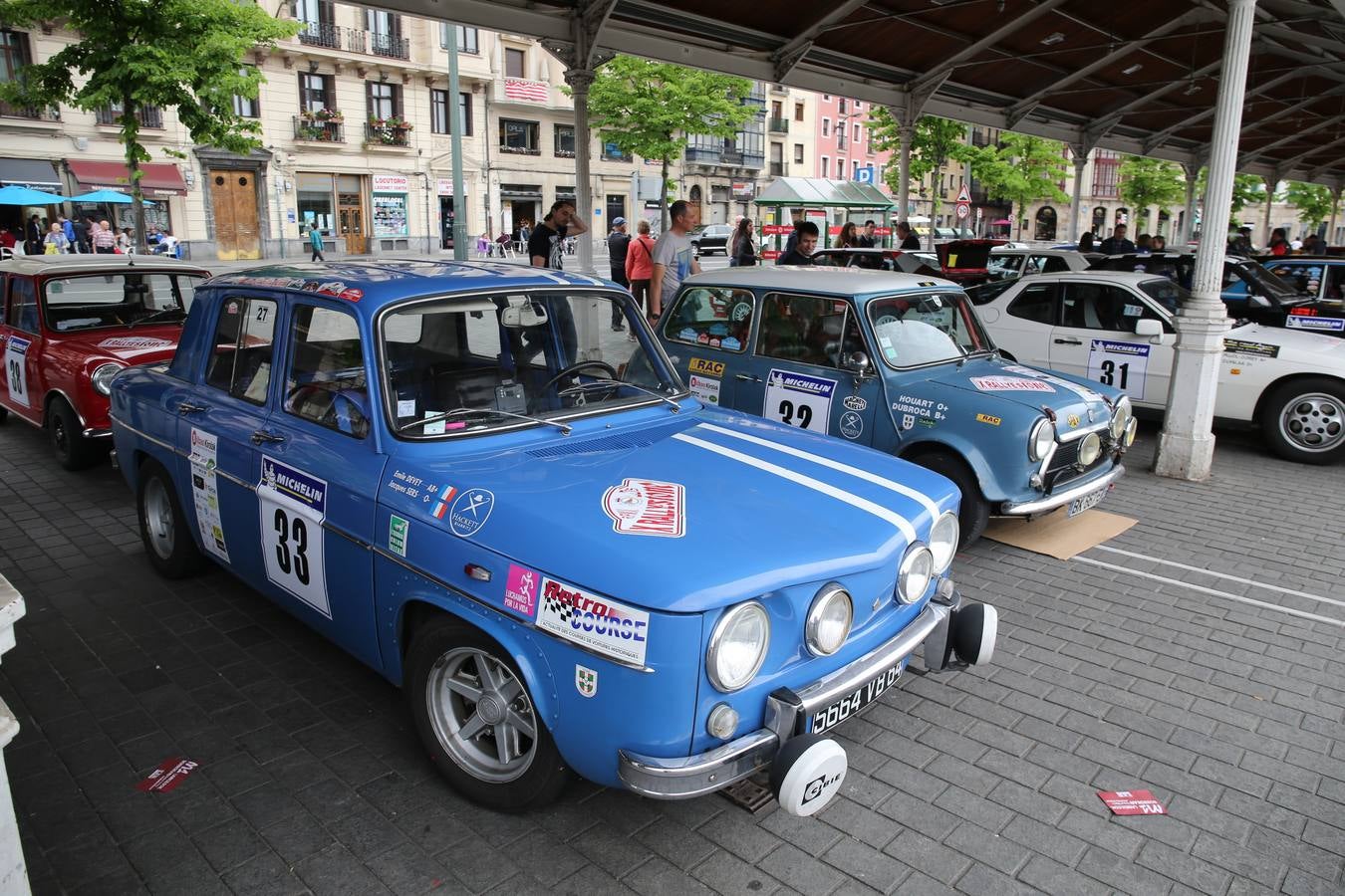 Cerca de 50 coches clásicos compiten en el Rallyestone