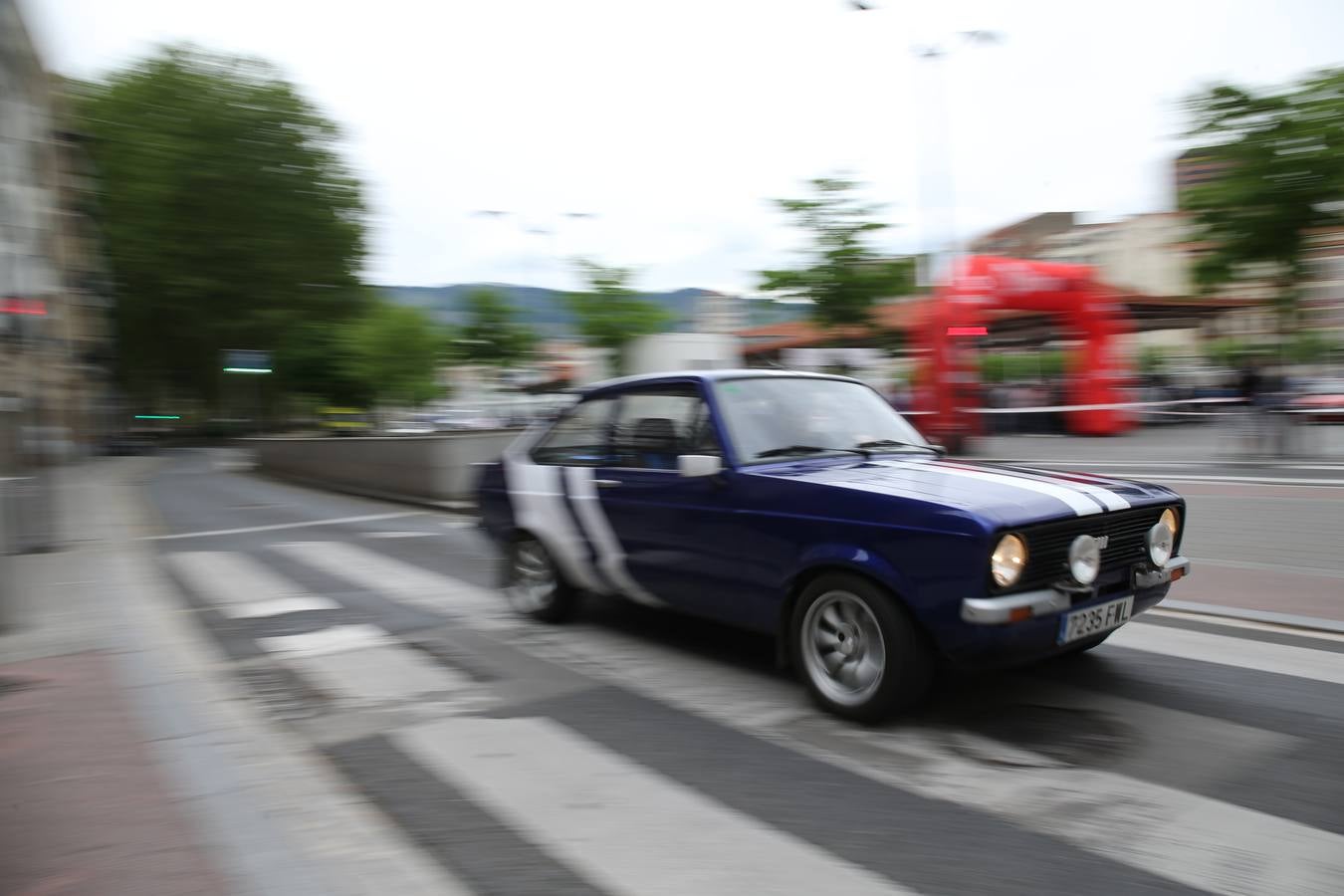 Cerca de 50 coches clásicos compiten en el Rallyestone