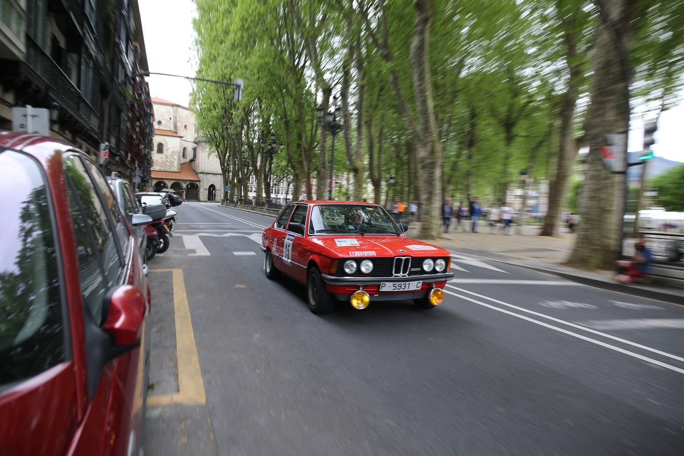 Cerca de 50 coches clásicos compiten en el Rallyestone