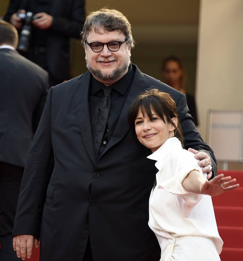 Guillermo del Toro y Sophie Marceau.