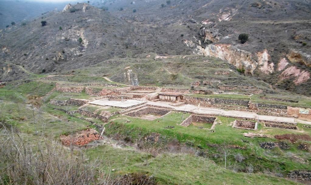 Vista de las eras de sal.
